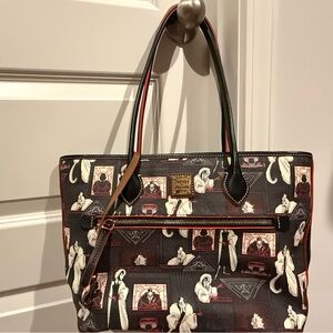 Dooney and Bourke Cruella tote bag.

Used once like new.